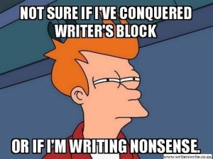 conquered writer's block